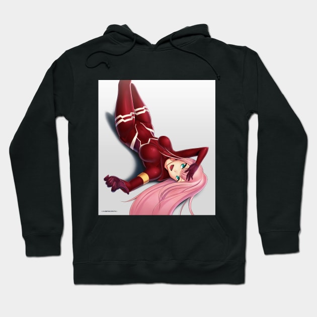 Zero Two Hoodie by hybridmink